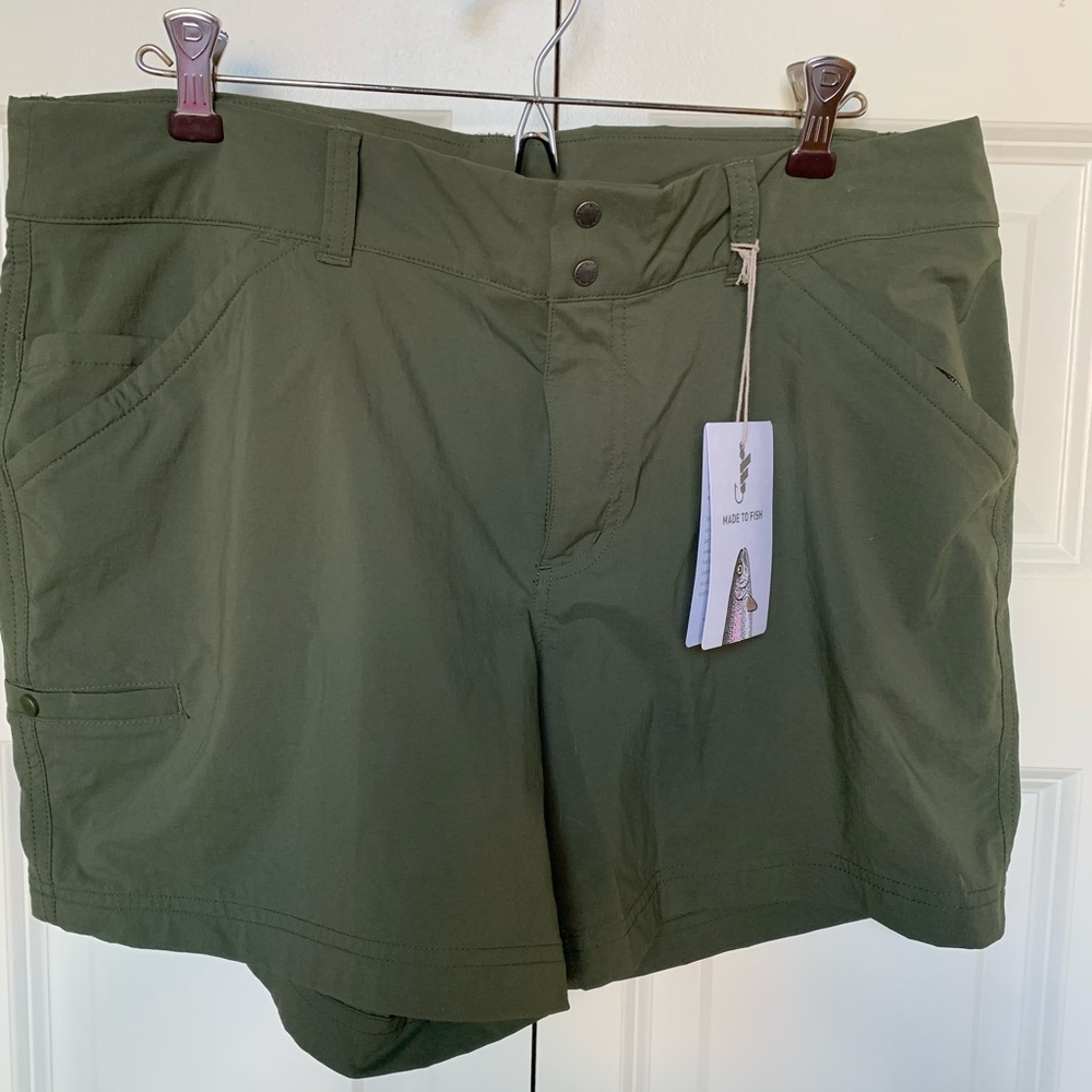 Exofficio Amphi fishing/cargo shorts, NWT